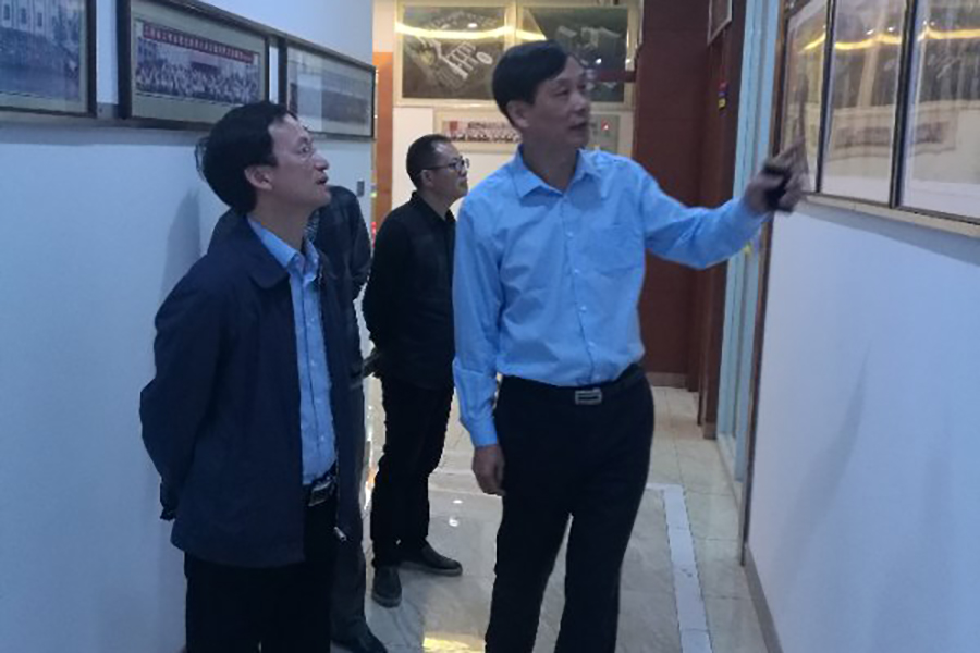 2017年4月28日徐文泊副市长等领导视察集团总部
